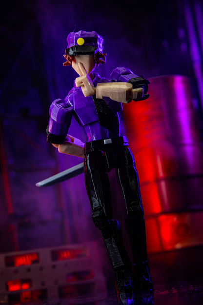 F13- Hombre Morado