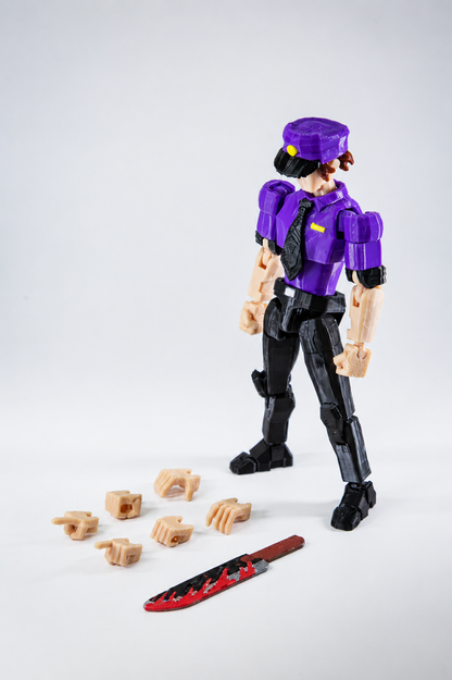 F13- Hombre Morado